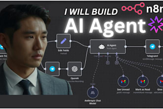 build ai agentic real estate web automation workflow, nova act, llama, n8n agent