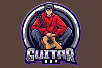 do unique and professional caricature cartoon logo and mascot  character