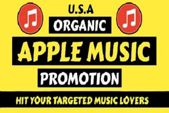 do organic USA germany canada itunes apple music promotion