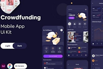 build donations website, charity website, crowdfunding website or mobile app