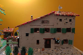 create a custom digital lego model for you