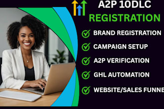 a2p 10dlc registration and verification on twilio or gohighlevel chatbot ai