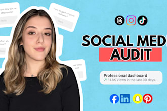 audit and optimize your social media for growth boost