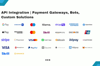 develop vpn chrome extension, chat bot extension, vpn app, with payment gateway