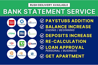 reconcile bank statement PDF to editable format