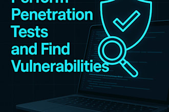 perform penetration tests and find vulnerabilities