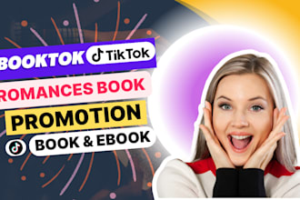 do viral romance book promotion ebook advertising booktok ebook tiktok video