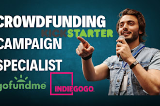 do crowdfunding campaign creation and promotion gofundme kickstarter indiegogo