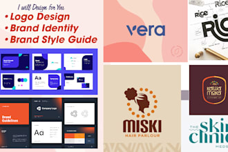 design your logo and brand identity or brand style guide