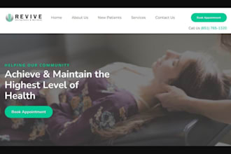 responsive gohighlevel medical spa website, aesthetics gohigh level website