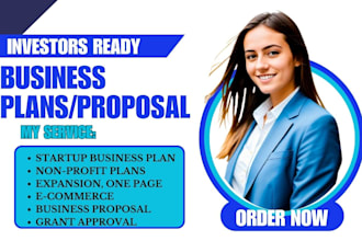 do grant research, bank loan applicants, write grant proposal, business plan