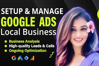 setup, optimize google search ads adwords PPC for local service business in USA