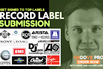 submit your music to top 900 record label managers so as to get signed