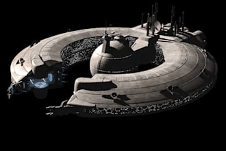 sculpt 3d space ship, amour tank, space ship interior and exterior