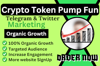 hype crypto token, pumpfun, memcoin, sol, web3,twitter x telegram promotion, cto