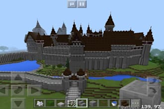 build minecraft map, minecraft build, spawn, lobby,bedrock