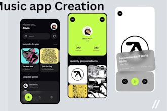 create music streaming app live streaming app music streaming website music app