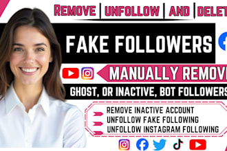 remove bot, fake instagram followers, unfollow instagram following, delete posts