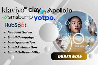 setup clay com workflow apolloio klaviyo flow smsbump yotpo