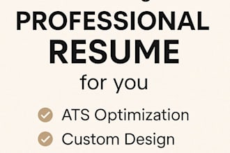 create a modern resume and cover latter that gets you hired