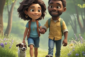 design children book illustration children story book illustration cover art