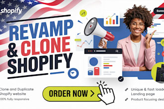 clone and fix shopify store liquid design expert