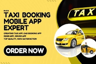 develop taxi booking app ride share app uber app taxi app carpool app ola lyft