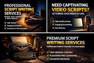 write engaging video scripts