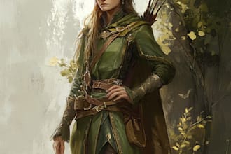make  a fantasy dnd character