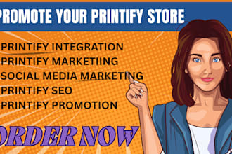 boost and increase printify store sales promote printify website