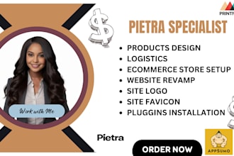 square online store pietra ecommerce square website design redesign scheduling