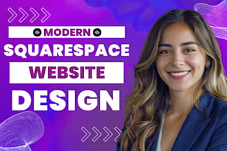 do squarespace website design, redesign, build squarespace, website development