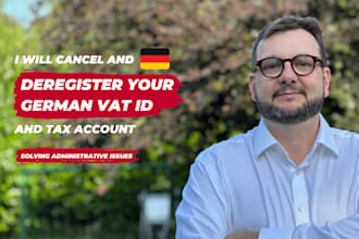 request to cancel your vat account and id in germany