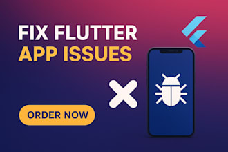 fix flutter app issues