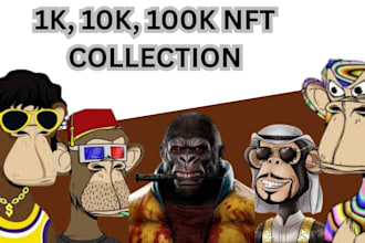 do nft character style, nft art collection voxel art, nft website, 10k pixel art