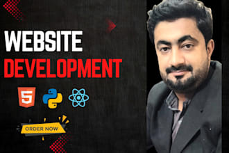 build a modern responsive website as a professional next js developer