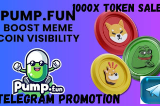hit pumpswap in a day,pump fun token to active degen traders, telegram promotion