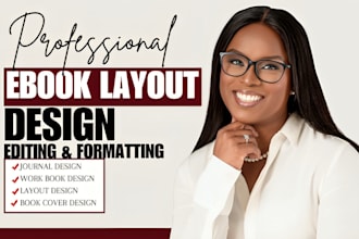do book editing ebook formatting and layout design amazon kdp journal design