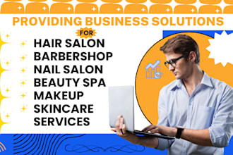 generate leads for hair salon barbershop nail salon beauty spa skincare services