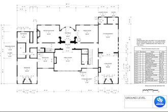 do architectural stamp engineering drawing mep 2d floor plan for city permit
