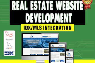 create a stunning real estate website with property listings and search filters