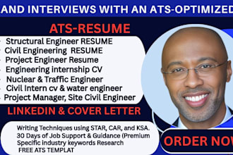 craft an engineering resume, civil engineer, intern structural engineer, project