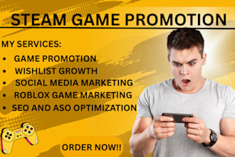 promote your steam game game promotion steam wishlist roblox market game