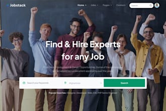 design recruitment website job board website staffing agency website job portal