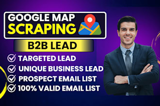 do google map scraping, b2b lead generation, map scraper, web scraping