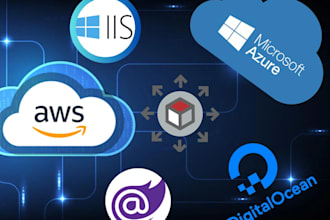 deploy website or webapp on AWS, digital ocean, heroku, and netlify