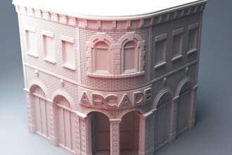 make 3d tabletop terrain, miniature stl fantasy wargaming, environment 3d print