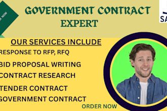 write winning government contract research and bid proposal