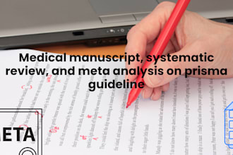 do medical manuscript, systematic review, and meta analysis on prisma guideline