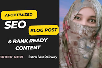 write SEO optimized ai blog posts that rank on google fast